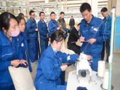 花二車間舉行包縫機技術(shù)比武